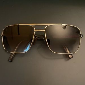 Louis Vuitton Damier Attitude Sunglasses with grey gradation lenses